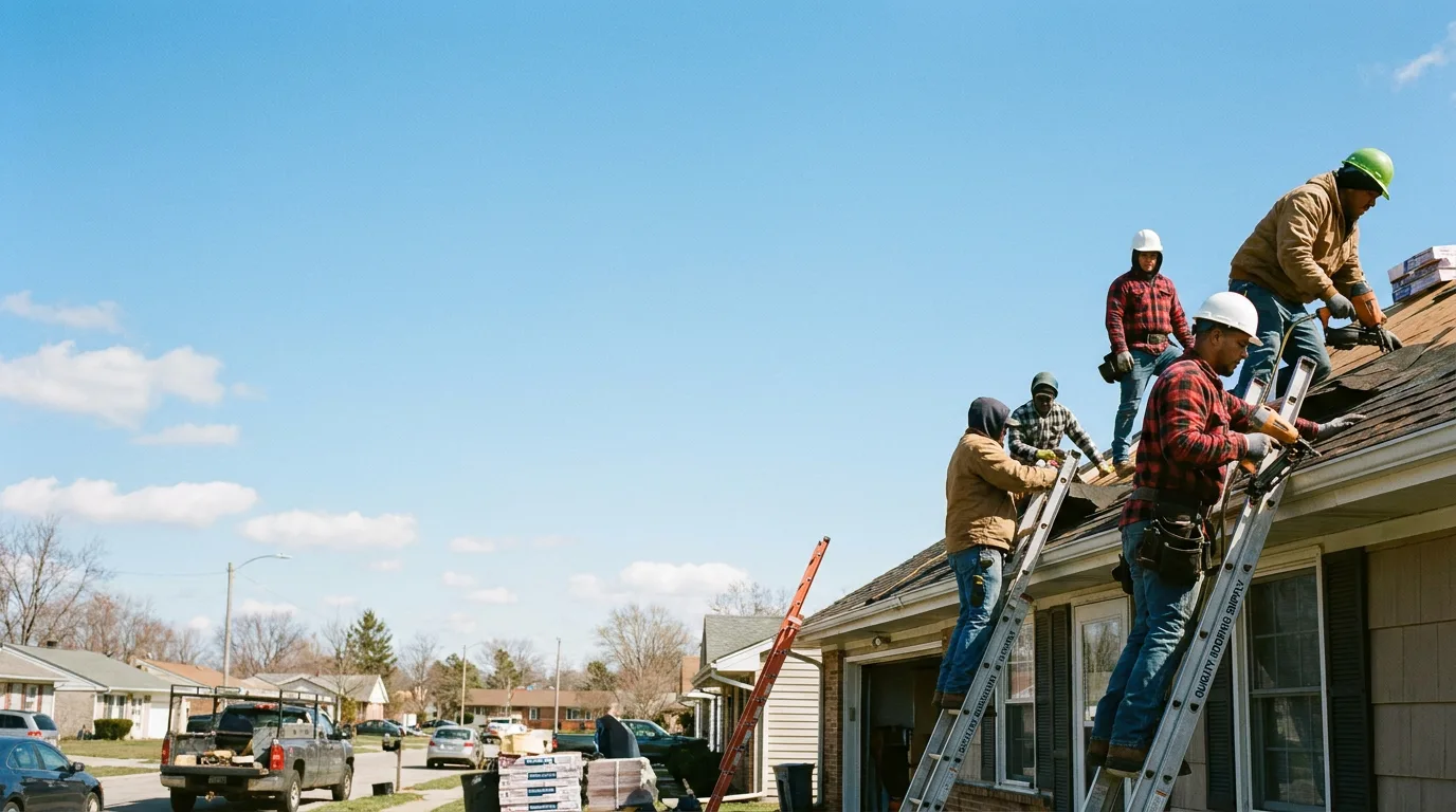 Roofing in Forreston, TX near me